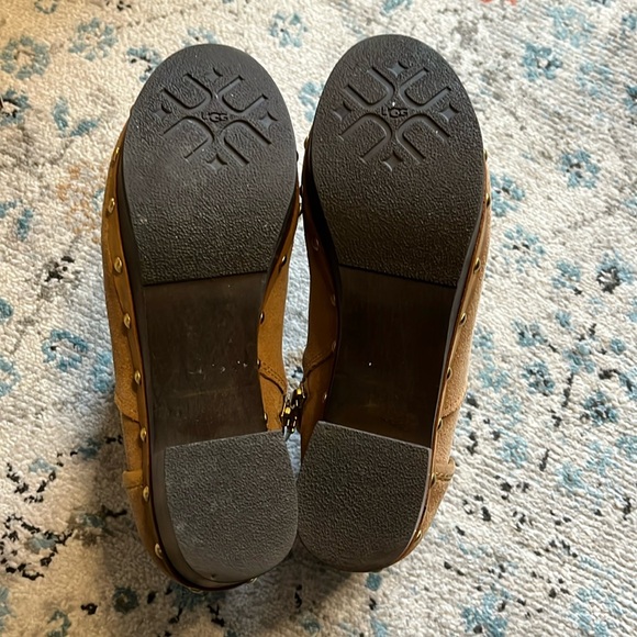 UGG Cam Il Chestnut Fur Lined Suede Ankle Boot Size 7 - Picture 12 of 16